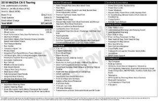 Mazda CX-5 2018 Touring 4dr SUV