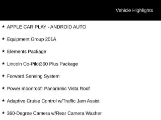 Lincoln Corsair 2021 AWD Reserve 4dr SUV