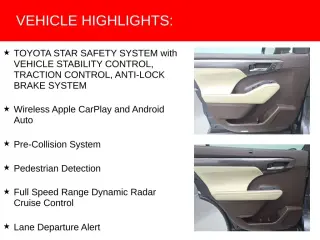 Toyota Highlander 2021 AWD Platinum 4dr SUV