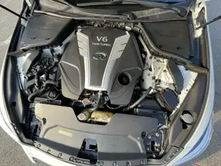 INFINITI Q50 2017 Rojo Sport 400 4p Sedan