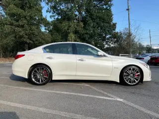 INFINITI Q50 2017 Rojo Sport 400 4p Sedan