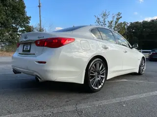 INFINITI Q50 2017 Rojo Sport 400 4p Sedan