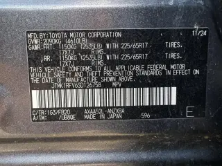 2025 Toyota RAV4 LE FWD (Natl)
