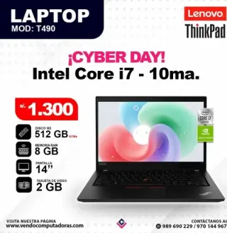 Laptop Intel Core i7 - 10ma.
