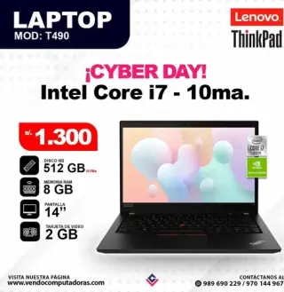 Laptop Intel Core i7 - 10ma.