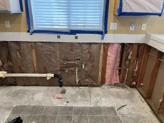 Drywall and topping finishing