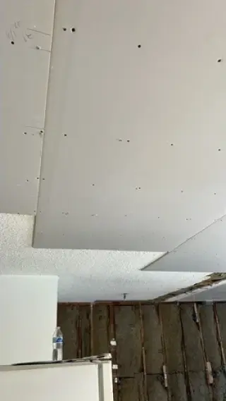 Drywall and topping finishing