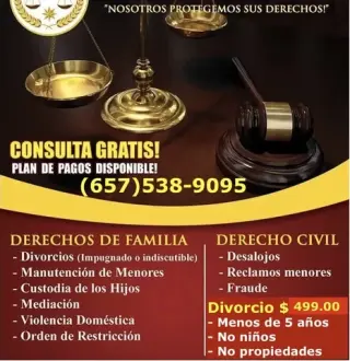 DIVORCIOS A BAJO COSTO