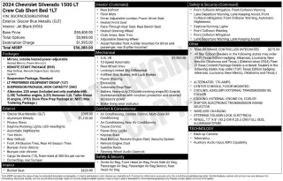 Chevrolet Silverado 1500 2024 4x2 LT 4dr Crew Cab 5.8 ft. SB