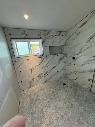 Tile installation