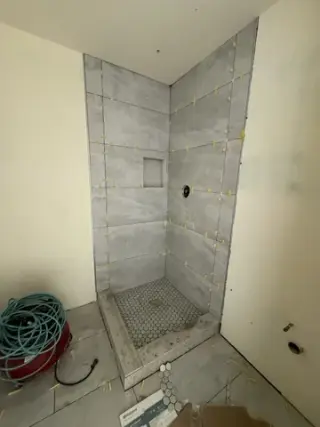 Tile installation