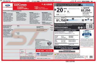 Ford Explorer 2022 AWD ST 4p SUV