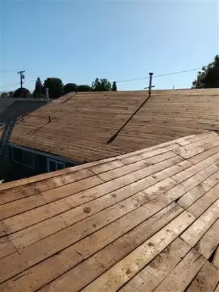 Roofing instalatión
