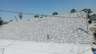 Roofing instalatión