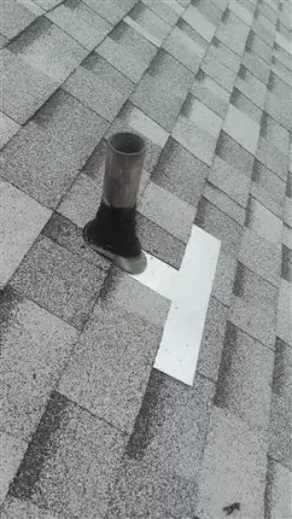 Roofing instalatión
