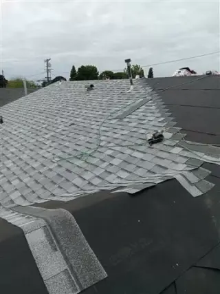 Roofing instalación