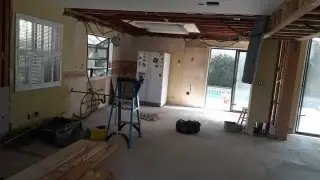 Demolition and cleaning