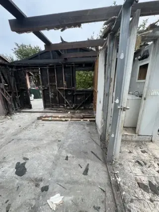 Demolition and cleaning