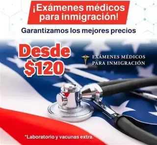 EXÁMENES MÉDICOS INMIGRACIÓN!