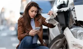 ¿Tuviste un accidente de auto?