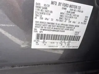 Ford Explorer 2022 AWD XLT 4dr SUV