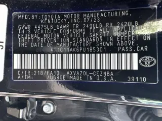 Toyota Camry 2023 LE 4p Sedan