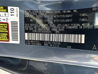 Toyota Sienna 2017 LE 7-Pasajeros Asiento de Acceso Automático 4dr Mini-Van