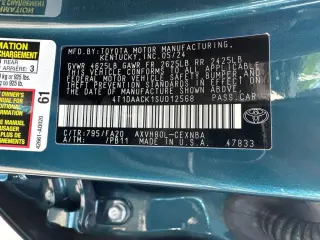 Toyota Camry 2025 LE 4dr Sedan