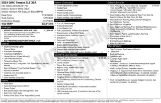 GMC Terrain 2024 SLE 4dr SUV