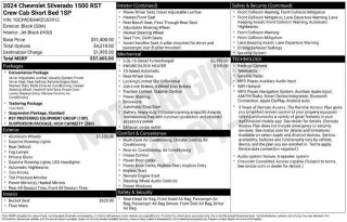 Chevrolet Silverado 1500 2024 4x2 RST 4dr Cabina Crew 5.8 ft. SB