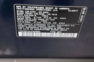 Volkswagen Atlas 2018 V6 SE 4dr SUV
