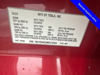 Tesla Model Y 2022 AWD Long Range 4dr Crossover
