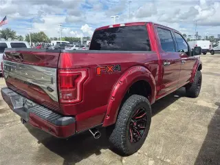 Ford F-150 2016 4x4 Platinum 4dr SuperCrew con cabina de 5.5 m.