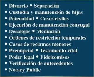 DIVORCIO? PREPARO SU DOCUMENTO
