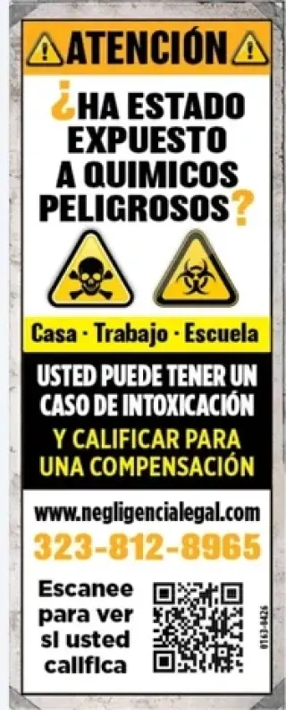 ¿Caso de Intoxicación?