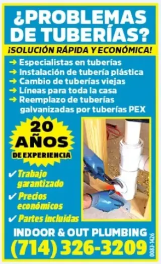 ¿PROBLEMAS CON TUBERIAS?