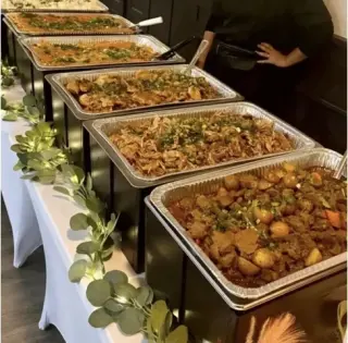 Deliciosa variedad de comida