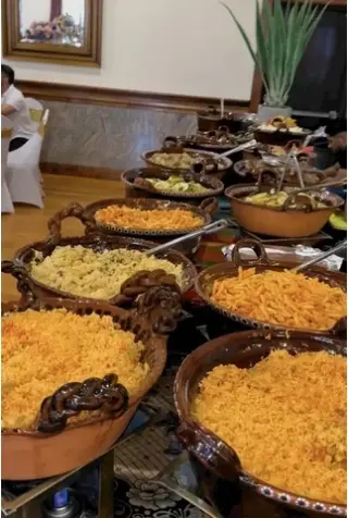 Deliciosa variedad de comida