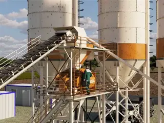 PLANTA DE CONCRETO 150 m3 - TW