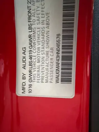 Audi A4 2017