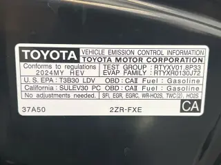 Toyota Corolla Híbrida 2024 LE 4dr Sedán