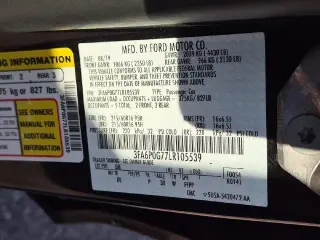 Ford Fusion 2020 S 4dr Sedan