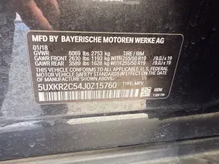 2018 BMW X5
