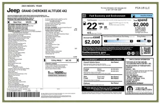 Jeep Grand Cherokee 2023 4x2 Altitude 4dr SUV