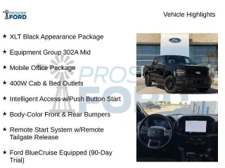 Ford F-150 2024 4x4 XLT 4 puertas SuperCrew 5.5 pies. SB