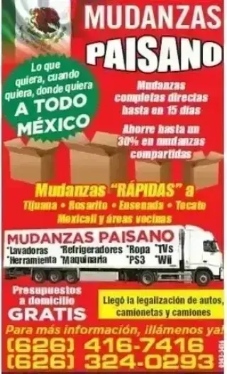 MUDANZAS PAISANO