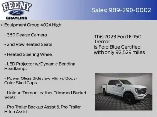 Ford F-150 2023 4x4 Tremor 4dr SuperCrew 5.5 ft. SB