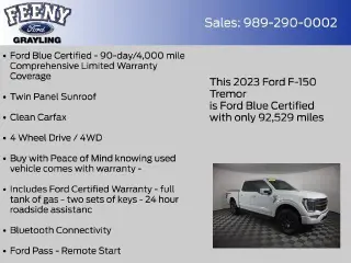 Ford F-150 2023 4x4 Tremor 4dr SuperCrew 5.5 ft. SB