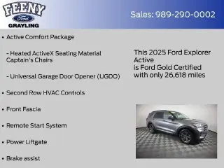 Ford Explorer 2025 AWD Active 4dr SUV