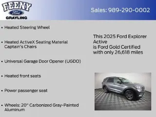 Ford Explorer 2025 AWD Active 4dr SUV